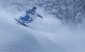 Stefan Häusl, Freeride Urgestein mit Wahlheimat St. Anton, Szenenfoto aus dem Film „Schneewallfahrt“  Foto: © Hanno Mackow